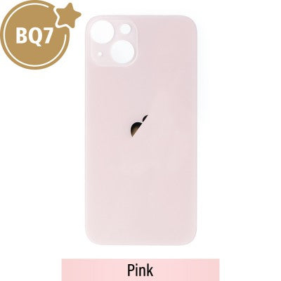BQ7 Big Hole Rear Glass Replacement for iPhone 13-Pink BQ7 Big Hole Rear Glass Replacement for iPhone 13-Pink